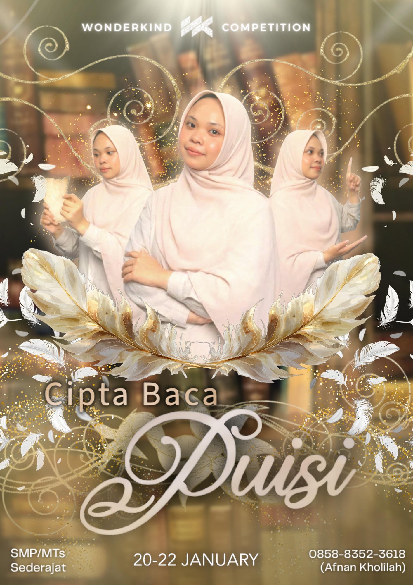 Poster Cipta Baca Puisi